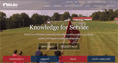 Desktop Screenshot of hlg.edu
